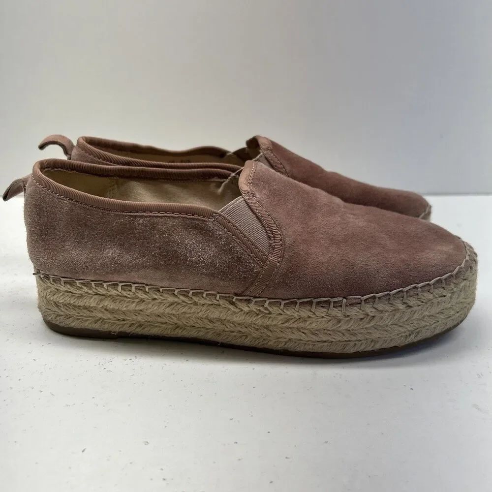 Sam Edelman Platform Espadrilles Size 7W Casual Spring Summer‎ Travel Vacation